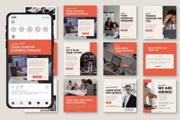 Download Finance Social Media Templates - Finance Collection