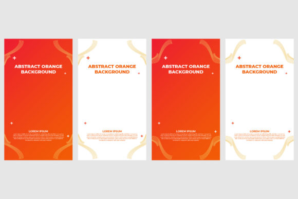 Download Orange Instagram Stories Template - Orange instagram Collection