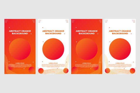 Download Orange Instagram Stories Template - Orange instagram Collection