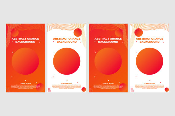 Download Orange Instagram Stories Template - Orange instagram Collection
