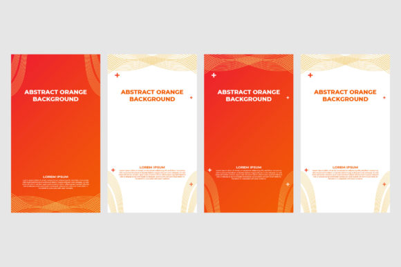 Download Orange Instagram Stories Template - Orange instagram Collection