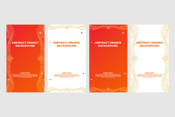 Download Orange Instagram Stories Template - Orange instagram Collection