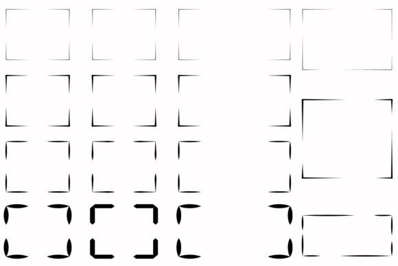 Download Corner Border Frame Template Collection - Premium Resources