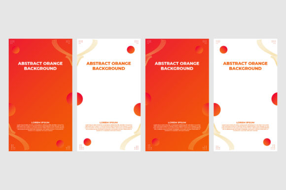 Download Orange Instagram Stories Template - Orange instagram Collection